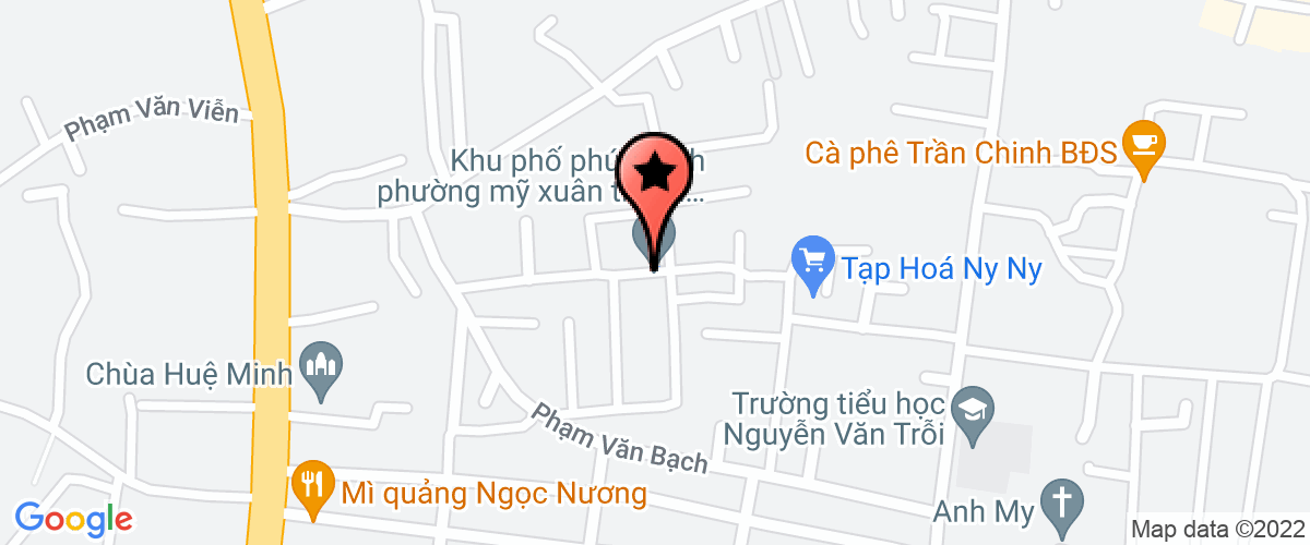 Bản đồ đến địa chỉ Công ty trách nhiệm hữu hạn Dịch Vụ Du Lịch Minh Thanh