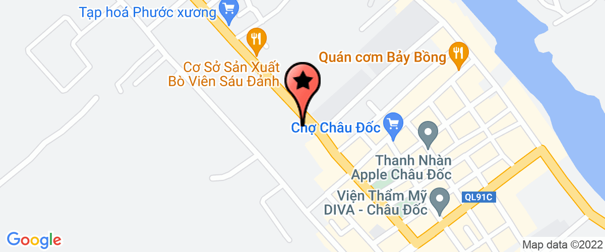 Bản đồ đến địa chỉ Ngân Hàng Thương Mại Cổ Phần Phát Triển Nhà Đồng Bằng Sông Cửu Long - Chi Nhánh Châu Đốc