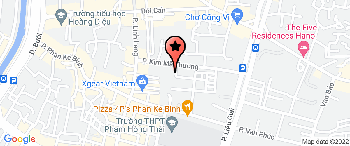 Bản đồ đến địa chỉ Công ty TNHH Thương mại, DV và Du lịch Bầu Trời Xanh