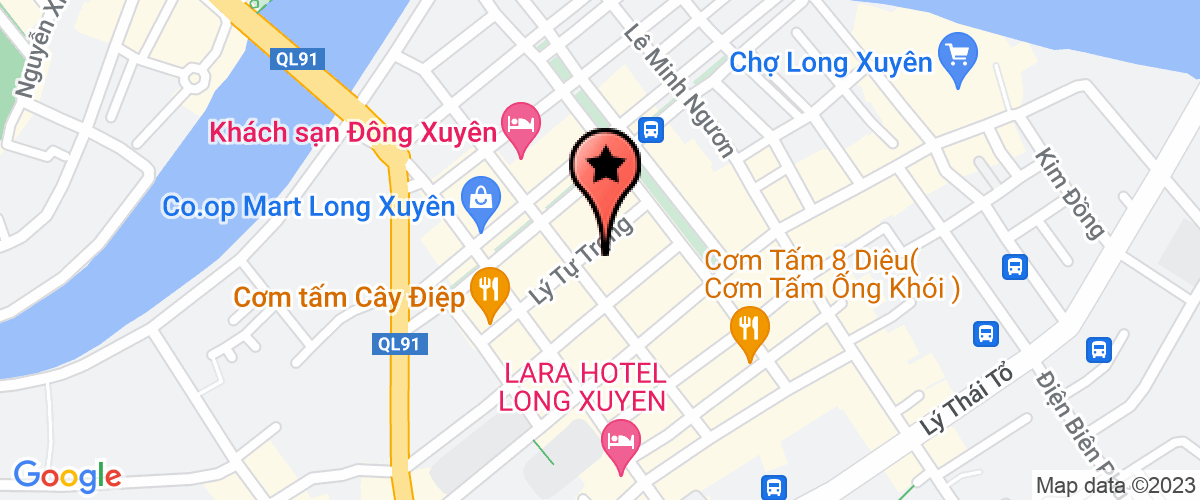 Bản đồ đến địa chỉ Uỷ ban mặt trận tổ quốc Thành phố Long Xuyên