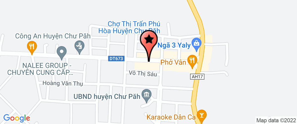 Bản đồ đến địa chỉ Chi Nhánh Công Ty Cổ Phần Đầu Tư Và Xây Dựng Phúc Thịnh Hoàng