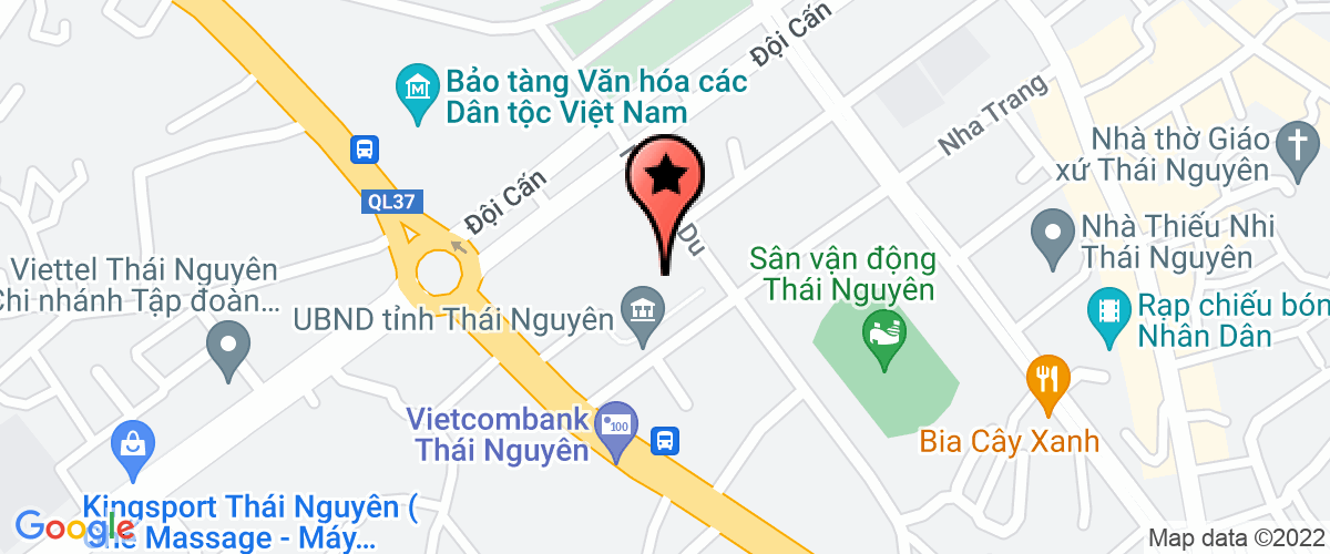 Bản đồ đến địa chỉ Ban nội chính tỉnh ủy Thái Nguyên