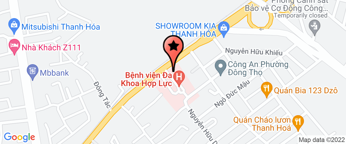 Bản đồ đến địa chỉ Công Ty Cổ Phần Phát Triển Xuất Nhập Khẩu Nam Vinh