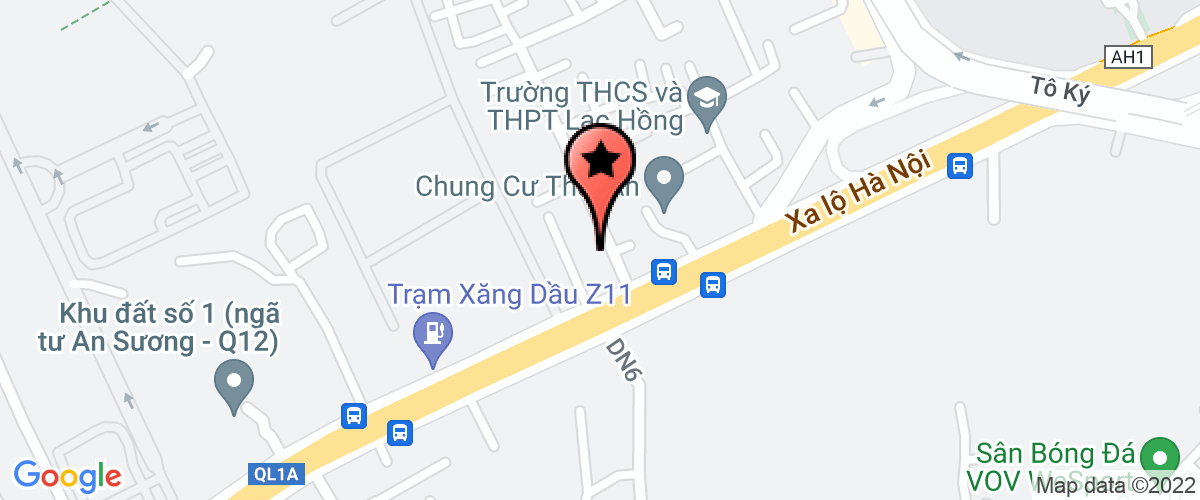 Bản đồ đến địa chỉ Công Ty TNHH Thương Mại Dịch Vụ Sản Xuất Châu Nam Thái