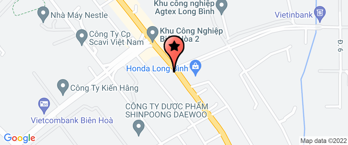 Bản đồ đến địa chỉ Chi Nhánh Công Ty TNHH Anh Ngữ Quốc Tế Bình Dương