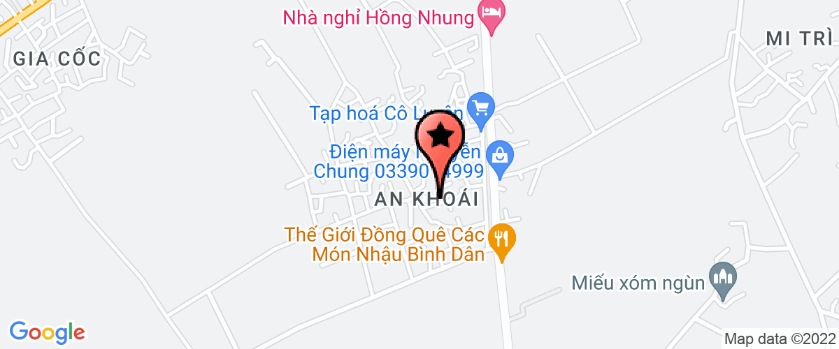 Bản đồ đến địa chỉ Công Ty TNHH Sản Xuất Thương Mại Và Dịch Vụ Thu Hà