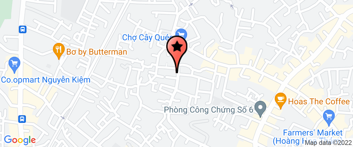Bản đồ đến địa chỉ Công Ty TNHH Saigon Hairric
