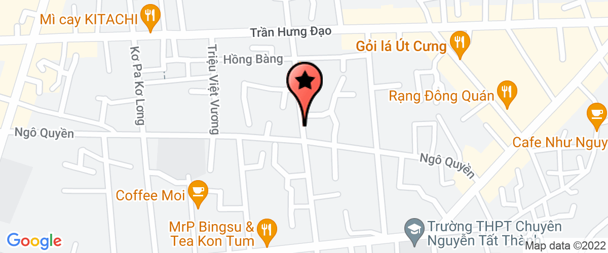 Bản đồ đến địa chỉ Công Ty TNHH Một Thành Viên T&d Kon Tum