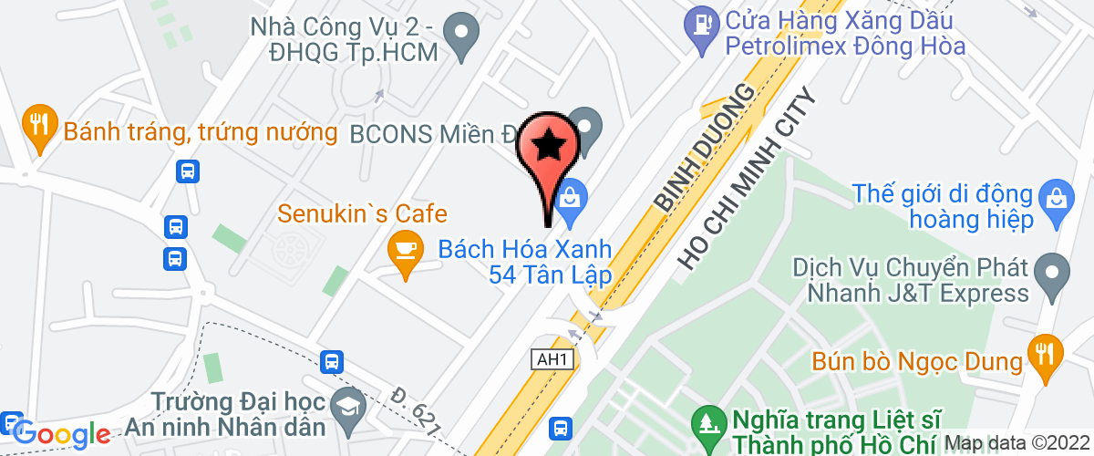 Bản đồ đến địa chỉ Công Ty TNHH Thương Mại Dịch Vụ Sản Xuất Minh Phú