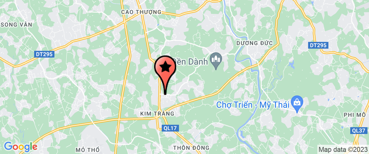 Bản đồ đến địa chỉ Hợp tác xã tiểu thủ công nghiệp thương binh xã Việt Lập