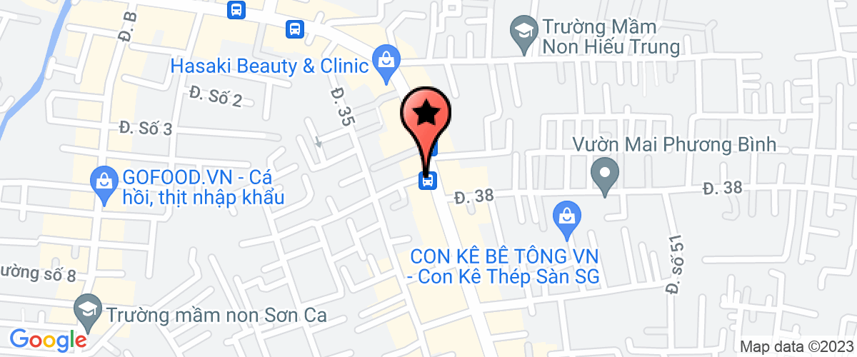 Bản đồ đến địa chỉ Công Ty TNHH Sản Xuất Thương Mại Dịch Vụ Quảng Cáo Acs