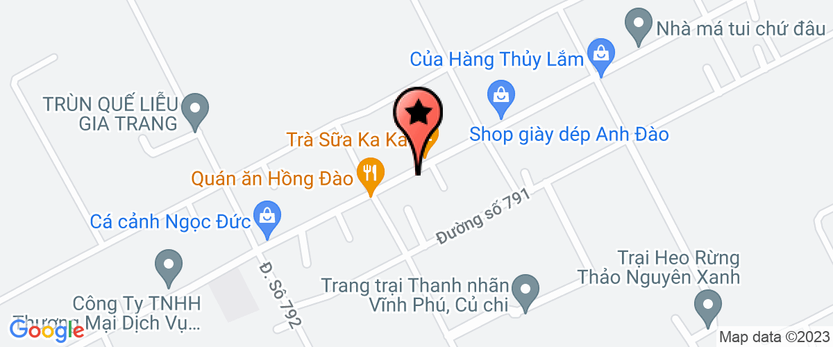 Bản đồ đến địa chỉ Công Ty TNHH Thương Mại Dịch Vụ Xây Dựng Hoàng Hùng