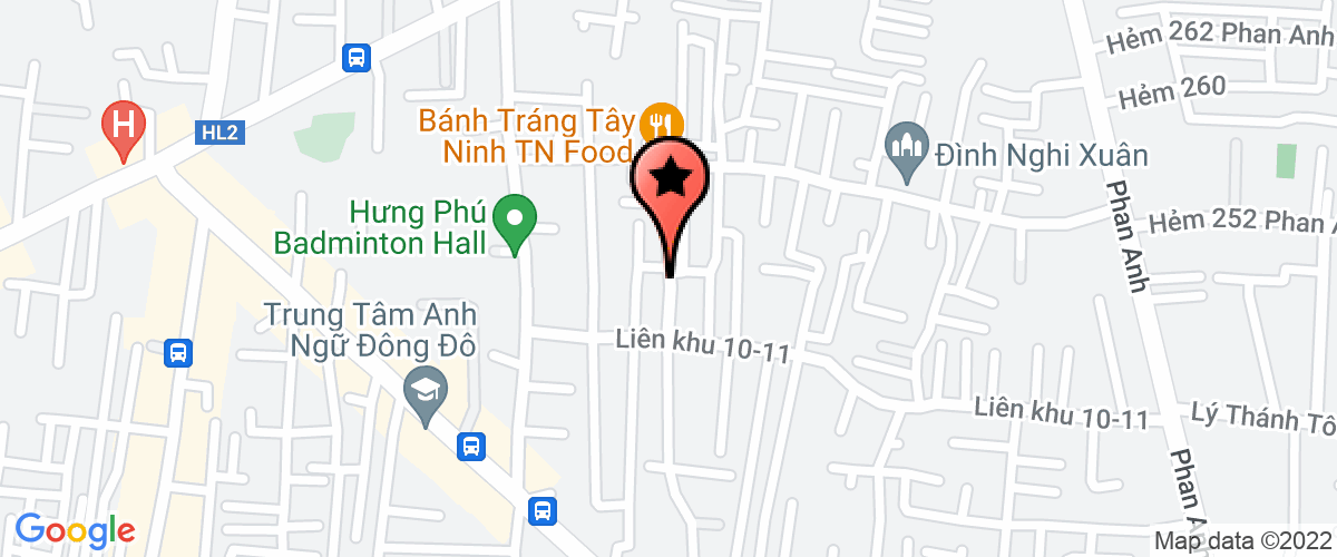 Bản đồ đến địa chỉ Công Ty TNHH Sản Xuất Thương Mại Dịch Vụ Đăng Lam