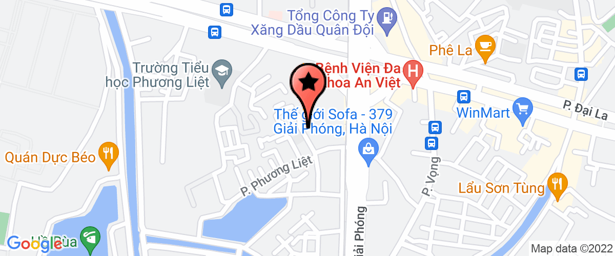 Bản đồ đến địa chỉ Công Ty Cổ Phần Xây Dựng & Dịch Vụ Hoàng Việt
