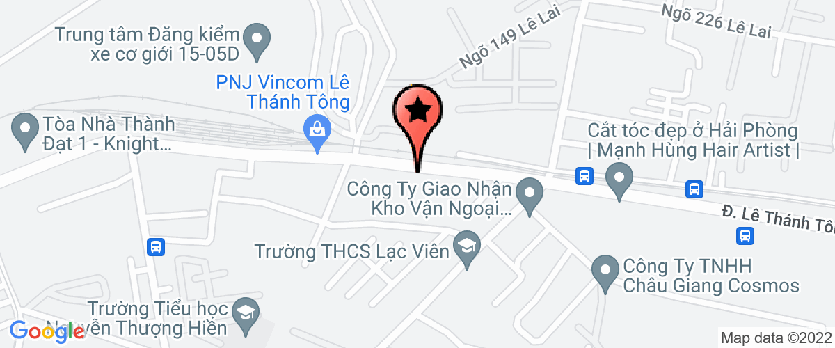 Bản đồ đến địa chỉ Công Ty Trách Nhiệm Hữu Hạn Giám Định Nhật Minh