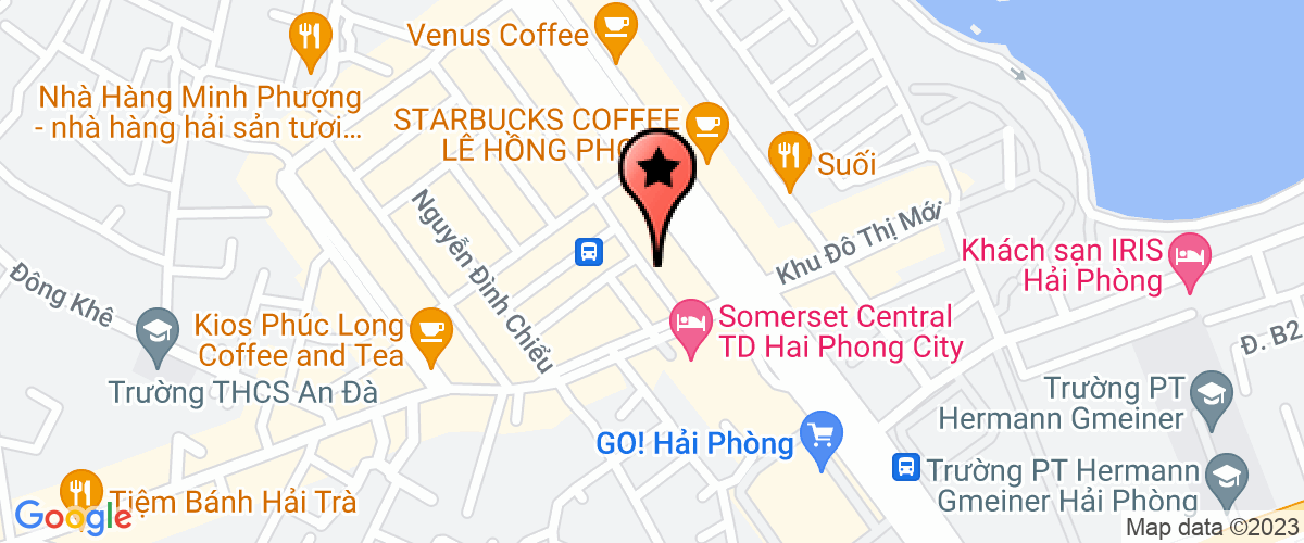 Bản đồ đến địa chỉ Công Ty Cổ Phần Xây Dựng Hoàng Thành Hải Phòng