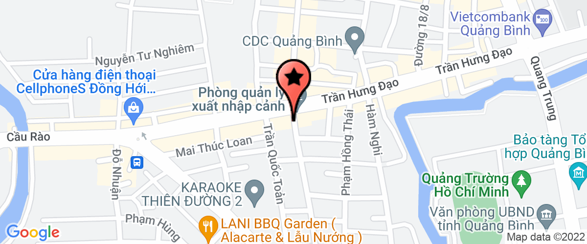 Bản đồ đến địa chỉ Công ty CP đầu tư TM và du lịch Quảng Thái Hà