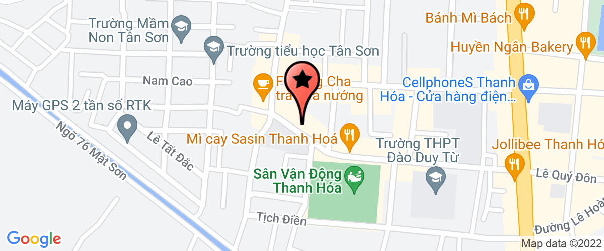 Bản đồ đến địa chỉ Công Ty TNHH Chăm Sóc Sức Khoẻ Nhật Thanh