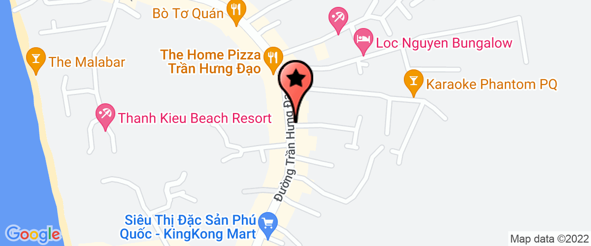 Bản đồ đến địa chỉ Công Ty Trách Nhiệm Hữu Hạn Tín Hưng Phát Phú Quốc