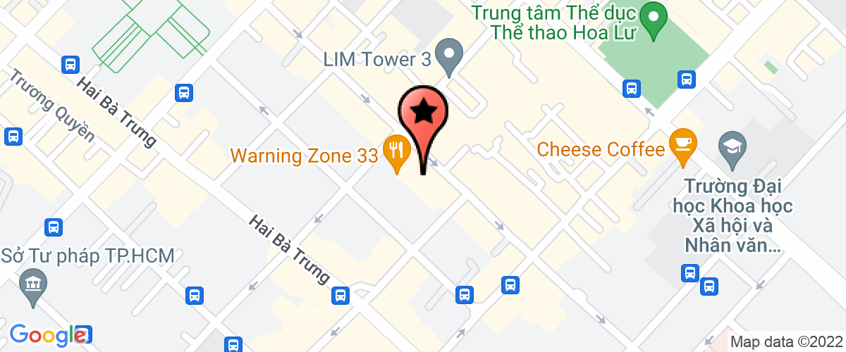 Bản đồ đến địa chỉ Công Ty TNHH Giải Trí - Truyền Thông - Thể Thao Subha