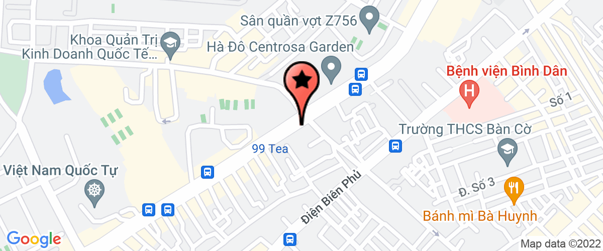 Bản đồ đến địa chỉ Chi Nhánh Công Ty Cổ Phần Xuất Nhập Khẩu Thái Nguyên Tại Thành Phố Hồ Chí Minh