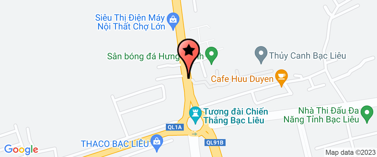 Bản đồ đến địa chỉ Chi Nhánh Công Ty TNHH Một Thành Viên Phú Thành Tài
