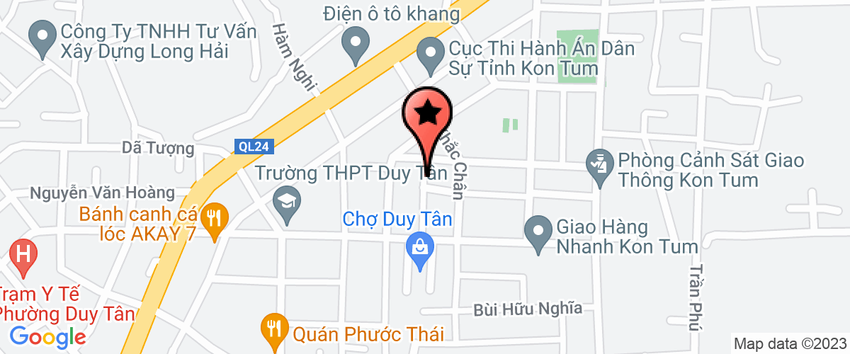 Bản đồ đến địa chỉ Công Ty TNHH Hưng Định Kon Tum