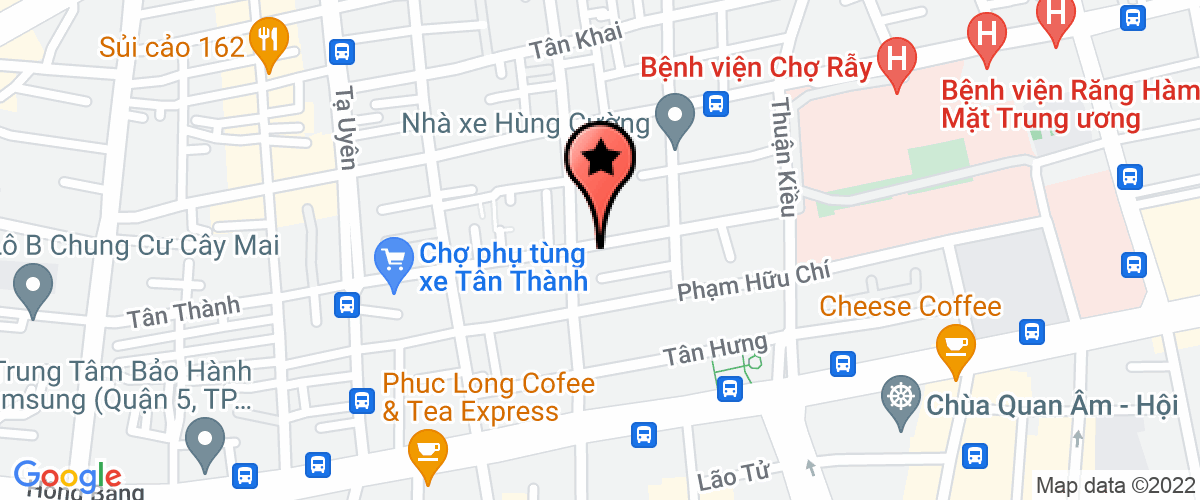 Bản đồ đến địa chỉ Công Ty TNHH Thương Mại Dịch Vụ Tiếp Vận Tct