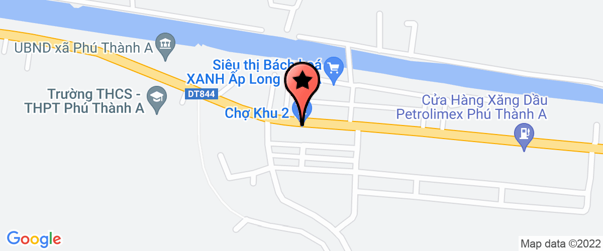 Bản đồ đến địa chỉ Công Ty TNHH 01TV Thực Phẩm Hoàng Hậu