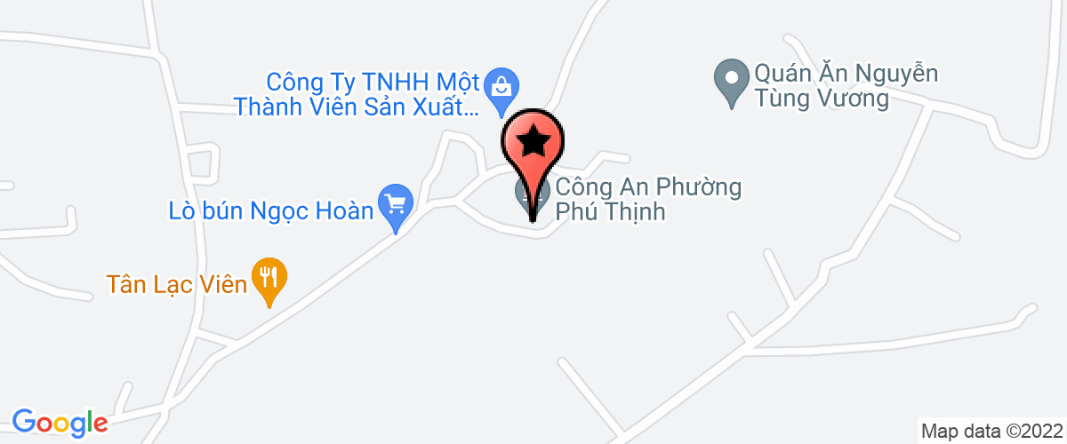 Bản đồ đến địa chỉ UBND Phường Phú Thịnh