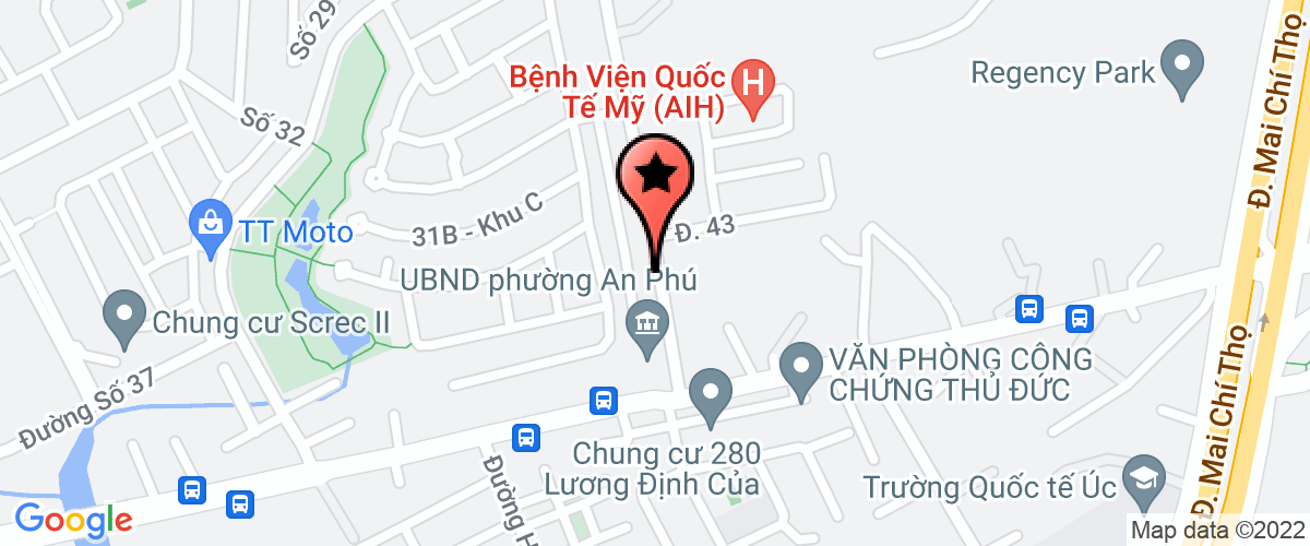 Bản đồ đến địa chỉ Công Ty TNHH Đầu Tư Lm Homes Vn