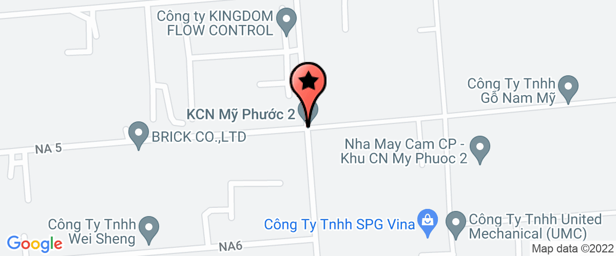 Bản đồ đến địa chỉ CTy TNHH Thực Phẩm ORION VINA(Nộp Thuế hộ nhà thầu NN-DAEWOO ENGINEERING COMPANY)