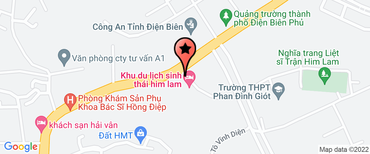 Bản đồ đến địa chỉ Công Ty Cổ Phần Đầu Tư Và Xuất Nhập Khẩu Việt - Lào Tỉnh Điện Biên