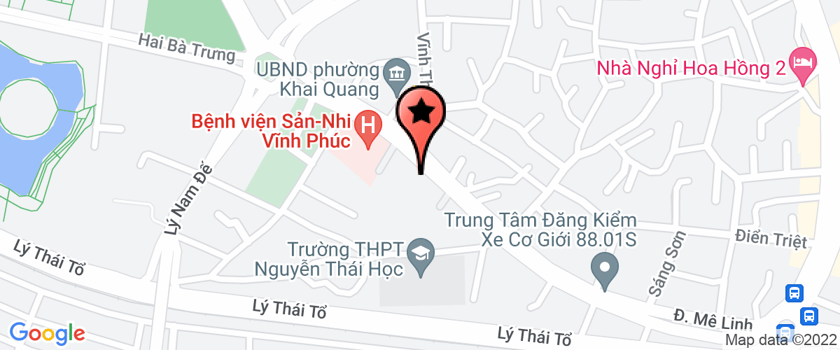 Bản đồ đến địa chỉ Cty TNHH một thành viên thương mại và sửa chữa ô tô Anh Tuấn