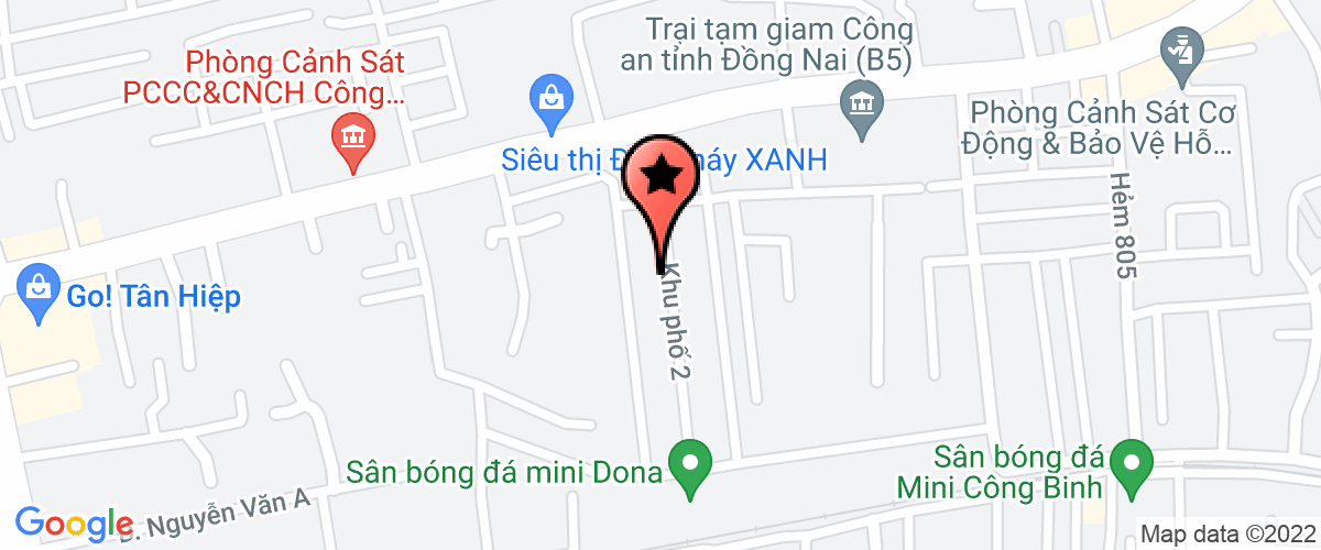 Bản đồ đến địa chỉ Công Ty TNHH Vắc Xin Đồng Nai