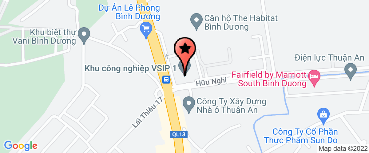 Bản đồ đến địa chỉ Công Ty TNHH MIDEA CONSUMER ELECTRIC (Viet Nam)