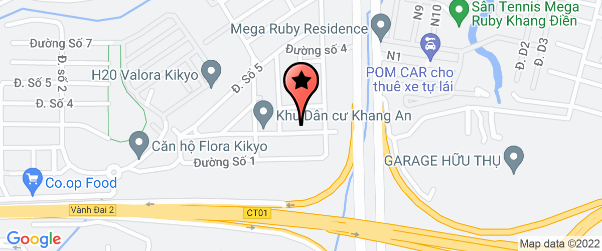 Bản đồ đến địa chỉ Công Ty Cổ Phần Trung Tâm Tim Mạch Sài Gòn