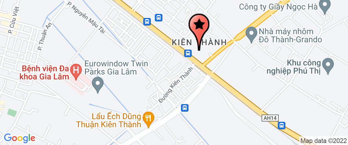 Bản đồ đến địa chỉ Công Ty TNHH Sản Xuất Thương Mại Xuất Nhập Khẩu Hùng Phong