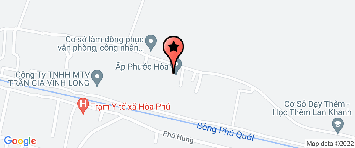 Bản đồ đến địa chỉ Uỷ ban nhân dân xã Phước Hậu