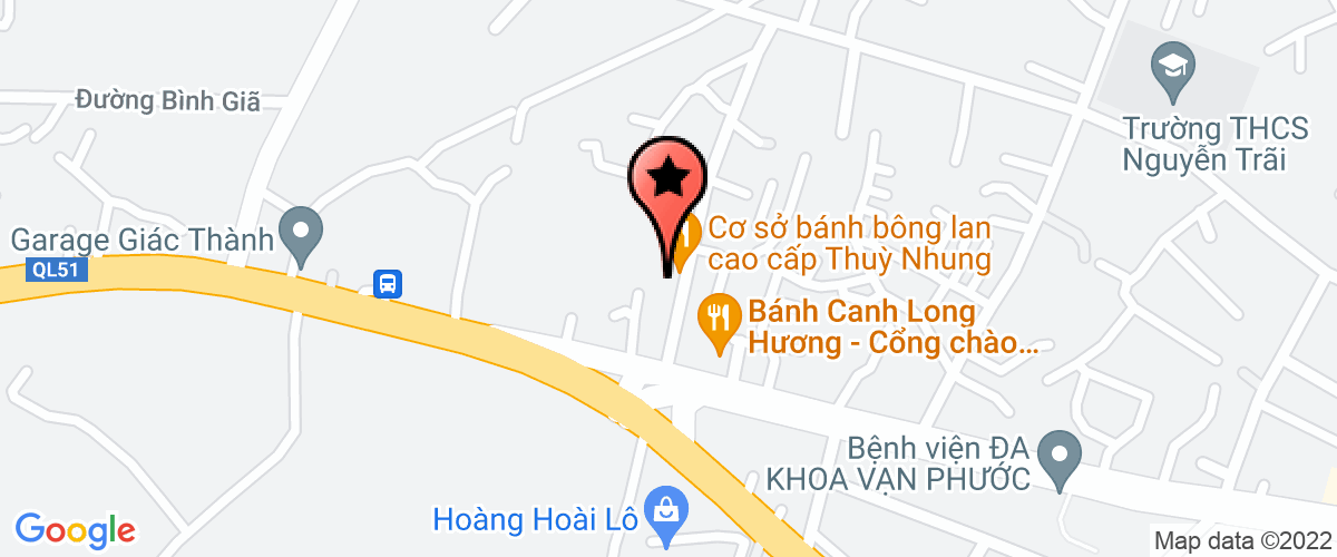 Bản đồ đến địa chỉ Công ty TNHH Thương Mại - Dịch Vụ Thanh Mỹ
