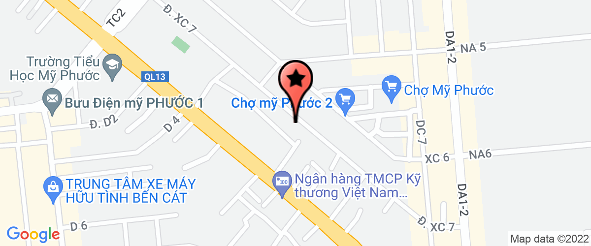 Bản đồ đến địa chỉ Công Ty Trách Nhiệm Hữu Hạn Hoa Hương Sen