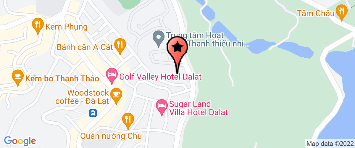 Bản đồ đến địa chỉ Nhà Thiếu Nhi Tỉnh Lâm Đồng