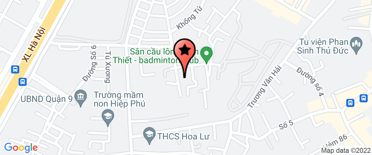 Bản đồ đến địa chỉ Công Ty TNHH Xuất Khẩu Hàng Thủ Công Mỹ Nghệ Thiên Hương