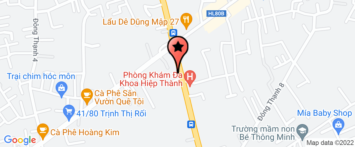 Bản đồ đến địa chỉ Doanh Nghiệp Tư Nhân Dịch Vụ Cắt Tóc Gội Đầu Minh