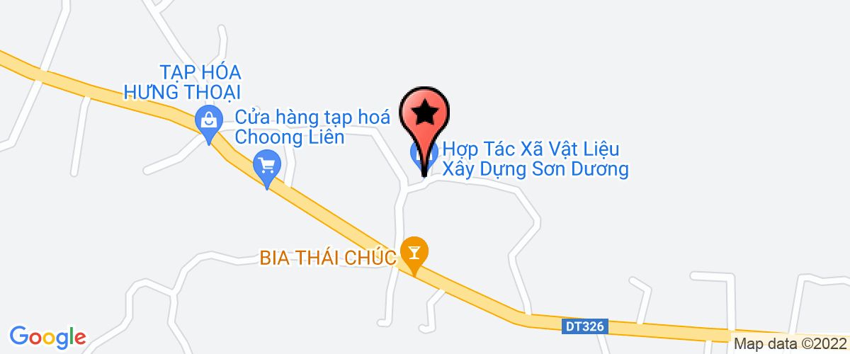Bản đồ đến địa chỉ Uỷ ban nhân dân xã Sơn Dương huyện Hoành Bồ