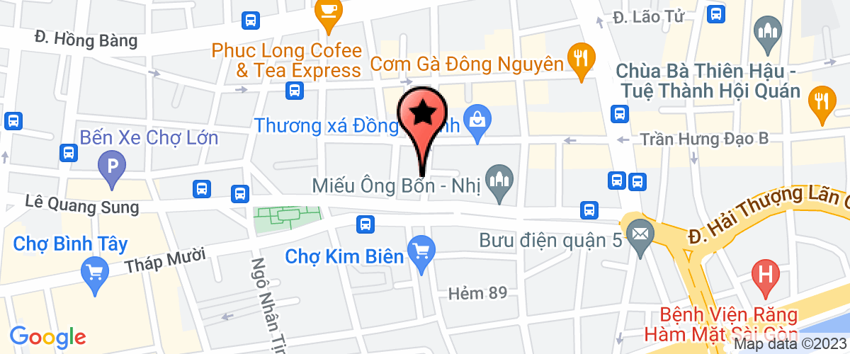 Bản đồ đến địa chỉ Công Ty TNHH Một Thành Viên Vật Liệu May Hoành Dương
