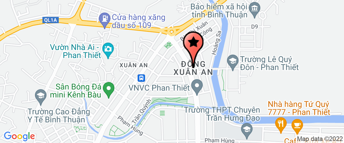 Bản đồ đến địa chỉ Công Ty Trách Nhiệm Hữu Hạn Võ Lực