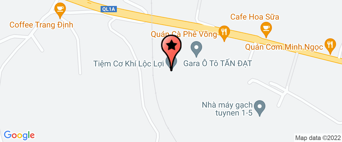 Bản đồ đến địa chỉ Công Ty Trách Nhiệm Hữu Hạn Xây Dựng Minh Dũng