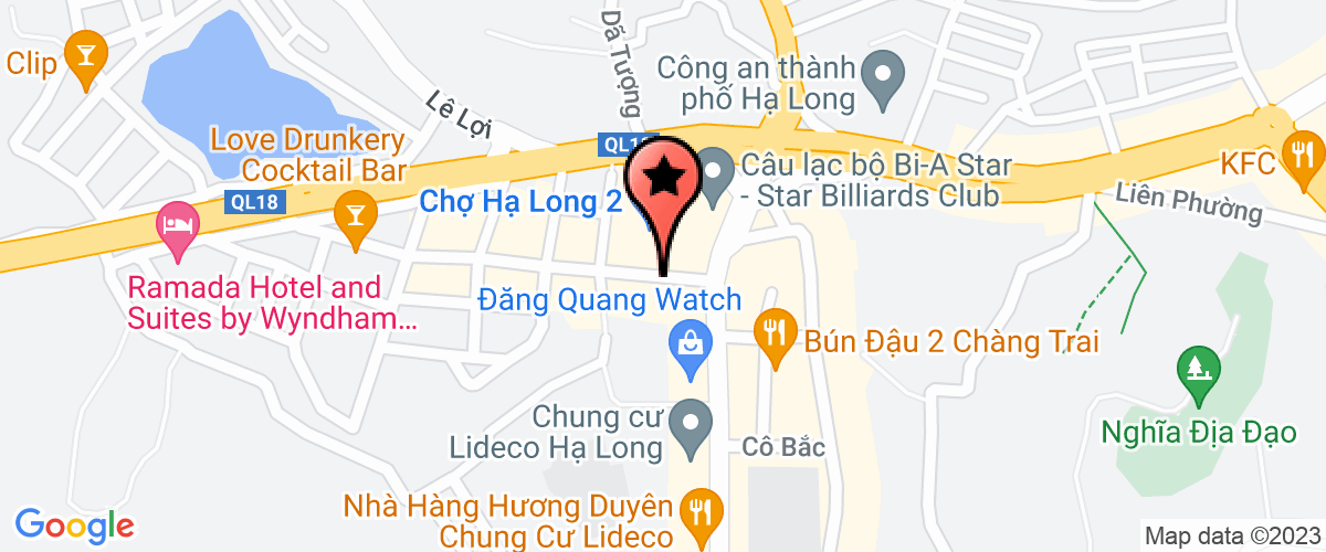 Bản đồ đến địa chỉ Chi Nhánh Công Ty Cổ Phần Viglacera Hạ Long 1 Tại Hạ Long