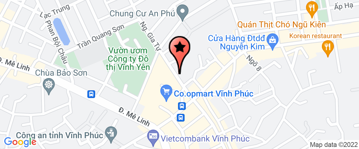 Bản đồ đến địa chỉ Công Ty TNHH Du Lịch Và Vận Tải Phú Khanh
